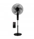 Ventilador de Pie con Mando Theri DC 30W 43cm Negro