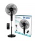 Ventilador de Pie con Mando Theri DC 30W 43cm Negro
