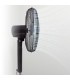 Ventilador de Pie con Mando Theri DC 30W 43cm Negro