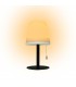 Sobremesa portátil BIANA con USB 1W 95Lm RGB IP44