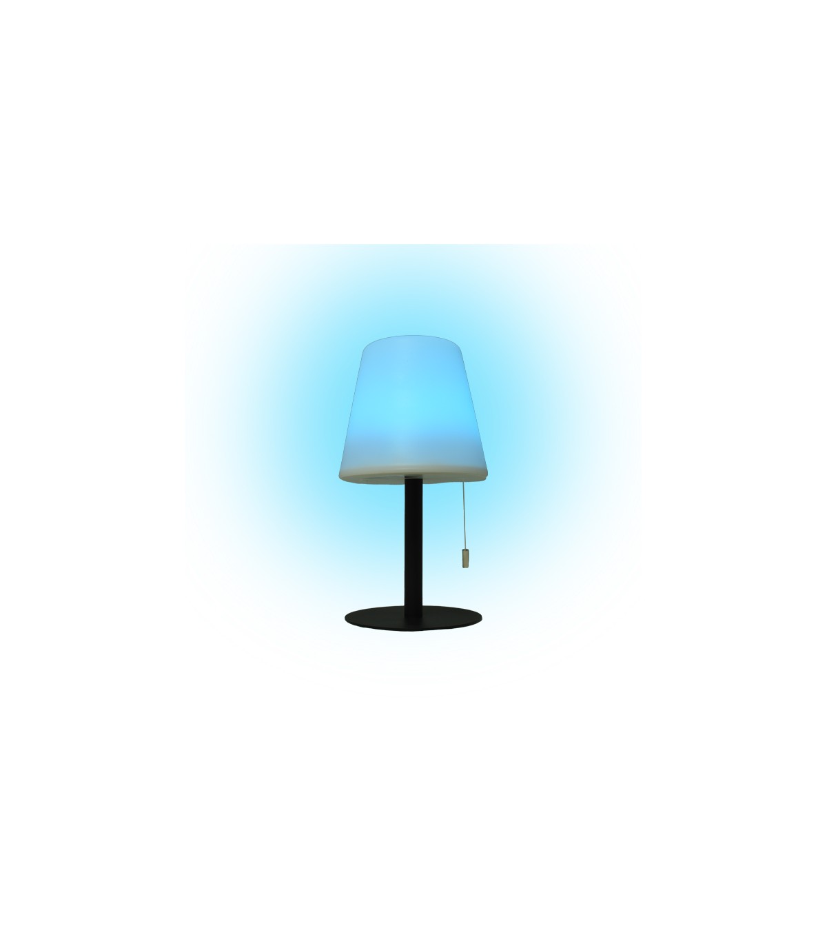 Sobremesa portátil BIANA con USB 1W 95Lm RGB IP44