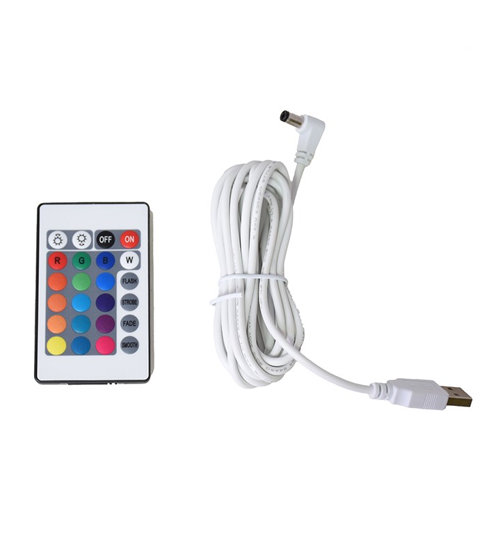 Lámpara de Pie portátil BIANA con USB 1W 95Lm RGB IP44