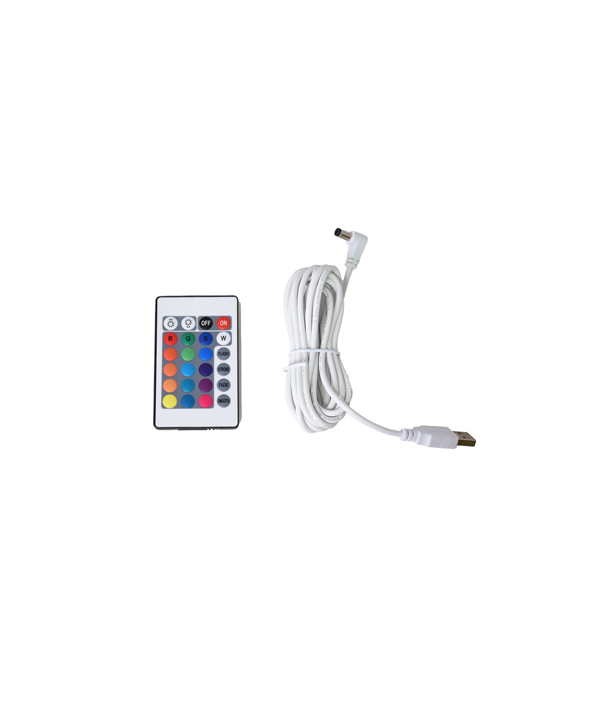 Lámpara de Pie portátil BIANA con USB 1W 95Lm RGB IP44