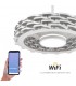 Ventilador Rubik WIFI APP DC 36W 2500LM Blanco CTT