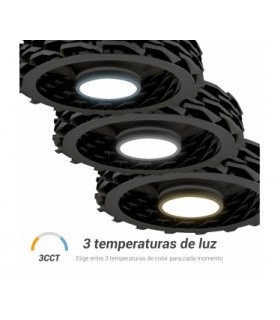 Ventilador Rubik WIFI APP DC 36W 2500LM Negro CTT