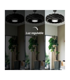 Ventilador Rubik WIFI APP DC 36W 2500LM Negro CTT