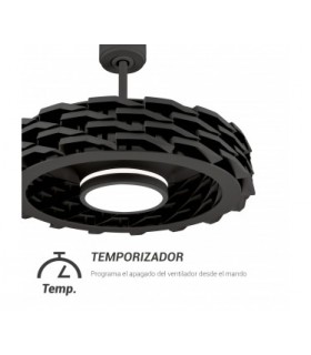 Ventilador Rubik WIFI APP DC 36W 2500LM Negro CTT