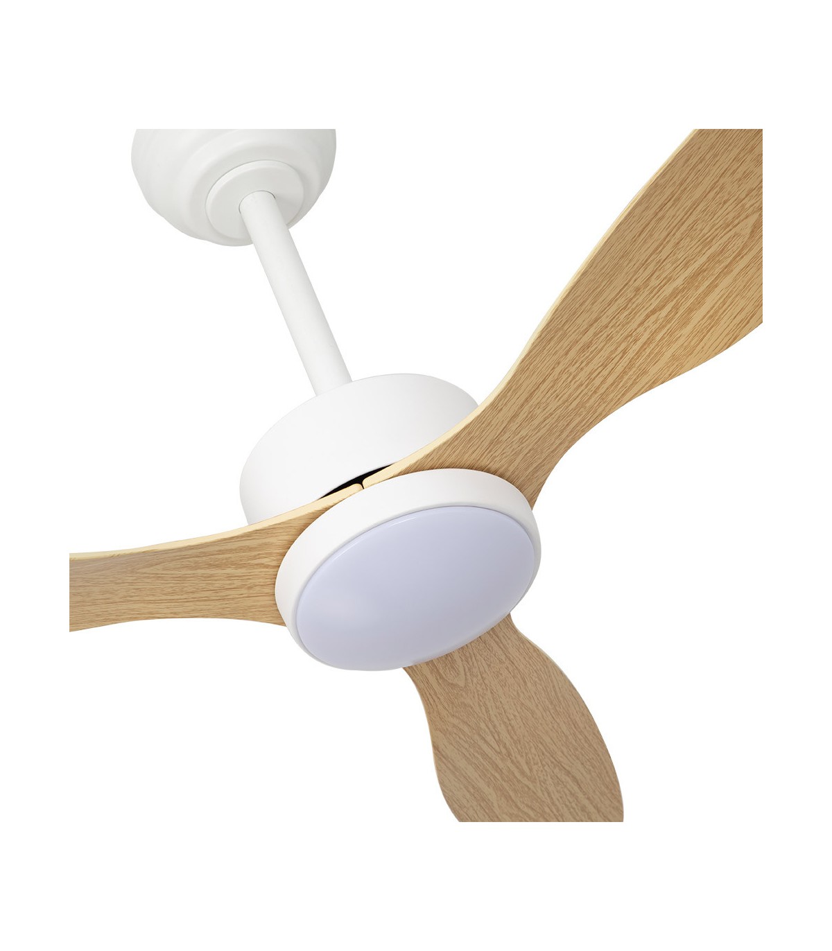 Ventilador de Techo SERPA Blanco DC 24W 2424Lm 3 Aspas Haya CCT