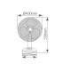 Ventilador De Sobremesa Lindi 45W 43cm Blanco