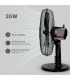 Ventilador de Sobremesa Macomia 35W 31cm Negro