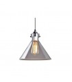Lámpara Colgante Triangular E27 Cristal