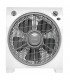 Ventilador Box Fan Behda 45W 32.5cm Blanco/Gris