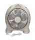 Ventilador Box Fan 50W 32cm Blanco/Gris