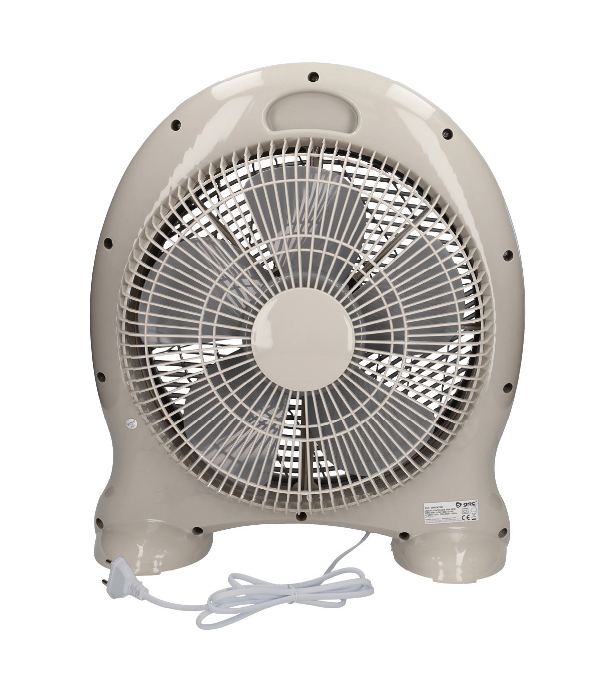 Ventilador Box Fan 50W 32cm Blanco/Gris