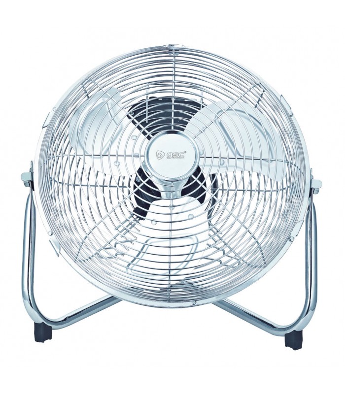 Ventilador Metálico De Suelo Mueda 50W 28cm Cromo