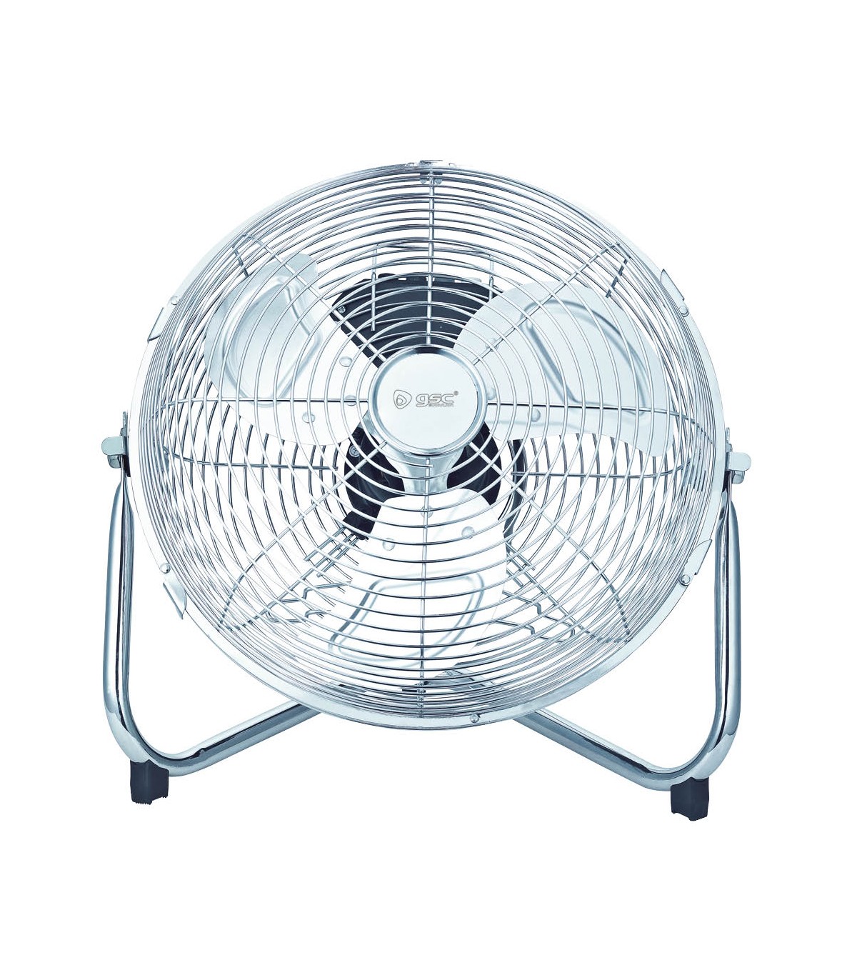 Ventilador Metálico De Suelo Mueda 50W 28cm Cromo