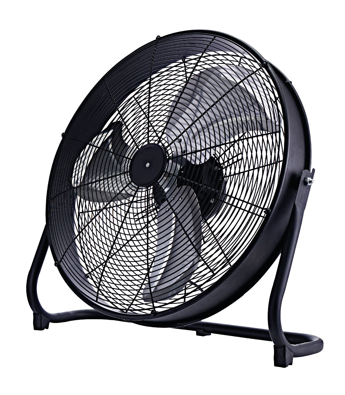 Ventilador Metálico De Suelo Saruna 120W 55cm Negro