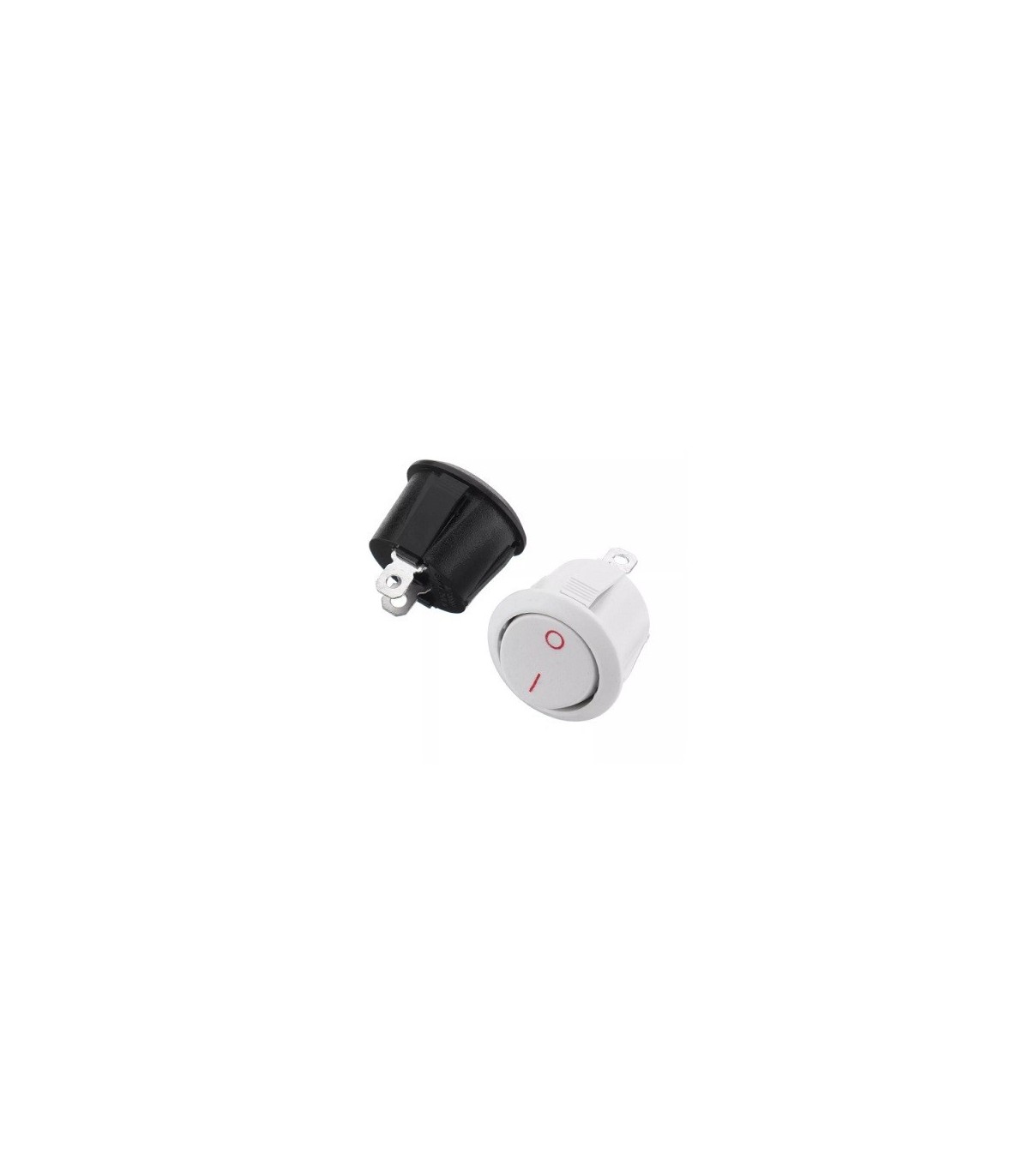 Interruptor de paso KCD12-A. 3A 250VAC / 6A 125VAC 22mm