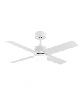 Ventilador de Techo TALCO DC Blanco 20W 2350Lm 4 Aspas Rev. Blanco/Haya CCT