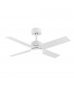 Ventilador de Techo TALCO DC Blanco 20W 2350Lm 4 Aspas Rev. Blanco/Haya CCT