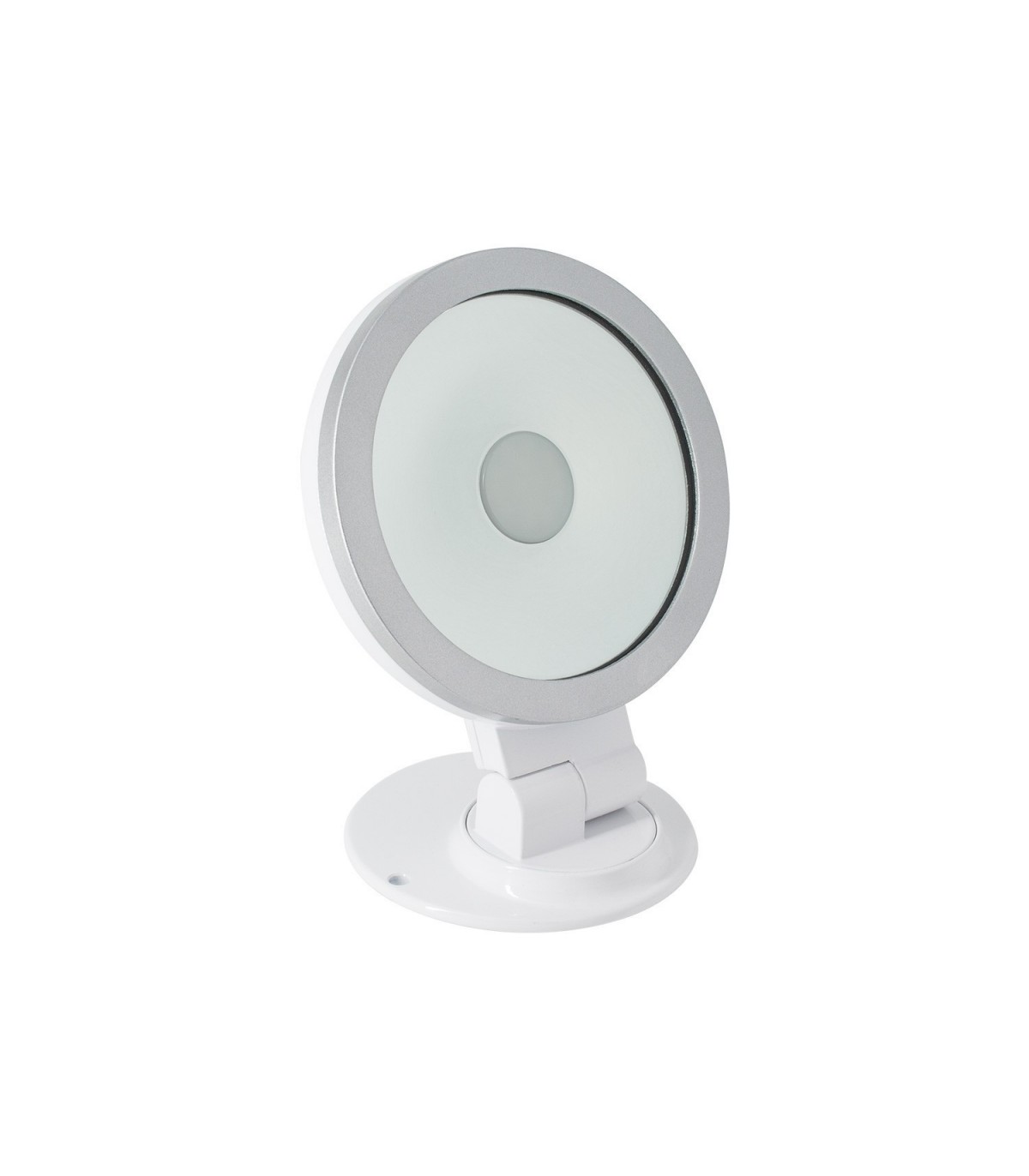 Proyector LED RGB 20W 110º IP65 con mando. Diseño redondo.