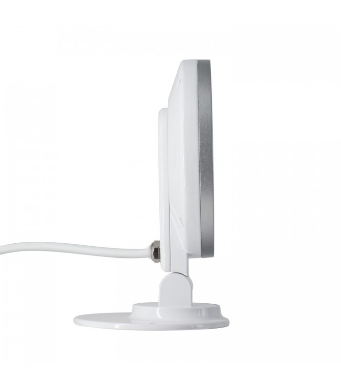 Proyector LED RGB 20W 110º IP65 con mando. Diseño redondo.
