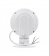 Proyector LED RGB 20W 110º IP65 con mando. Diseño redondo.