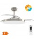 Ventilador Tungati DC 36W 3547Lm 3 Aspas Níquel CCT