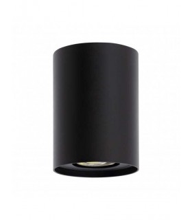 Aplique de Techo Basculante Superficie GU10 Negro