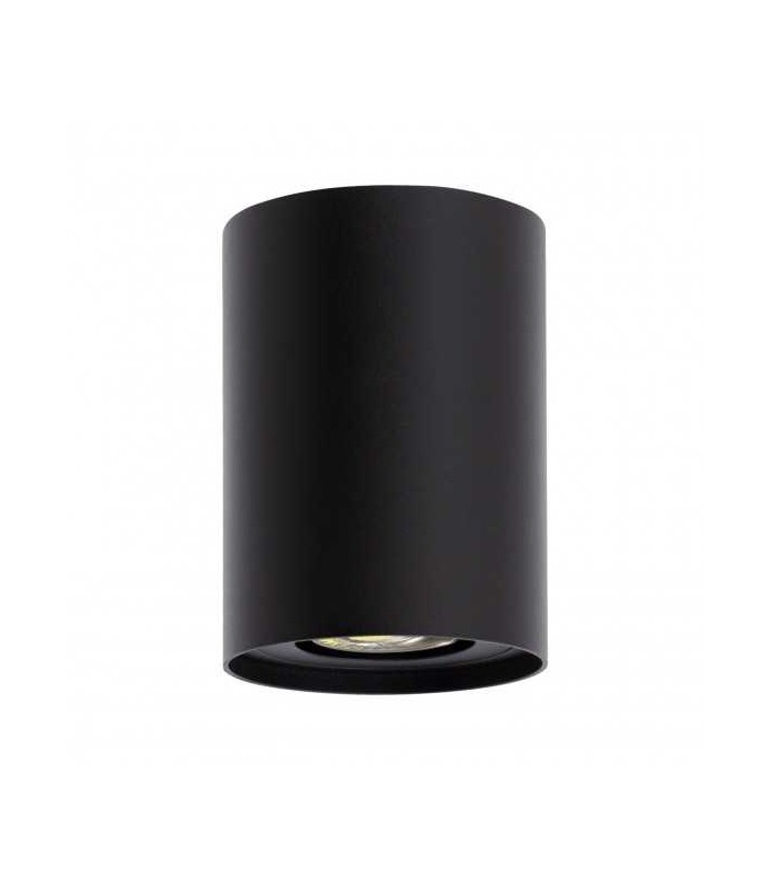 Aplique de Techo Basculante Superficie GU10 Negro
