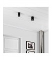 Aplique de Techo Basculante Superficie GU10 Negro