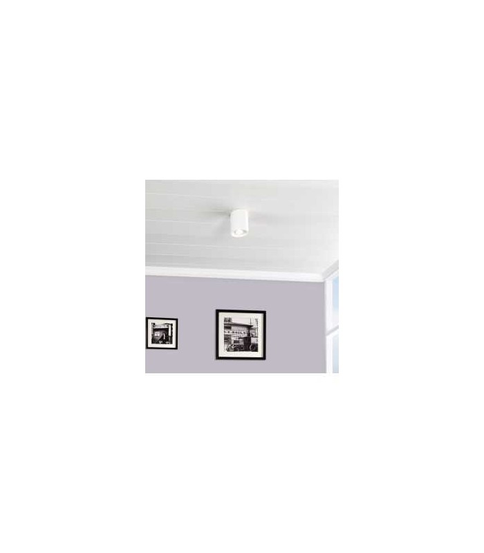 Aplique de Techo Basculante Superficie GU10 Blanco