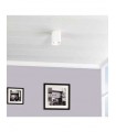Aplique de Techo Basculante Superficie GU10 Blanco