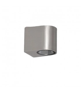 Aplique Pared Middle 1xGU10 Niquel IP44