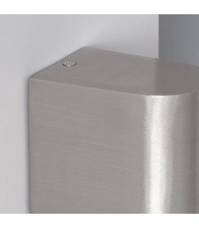 Aplique Pared Middle 1xGU10 Niquel IP44
