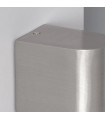 Aplique Pared Middle 1xGU10 Niquel IP44