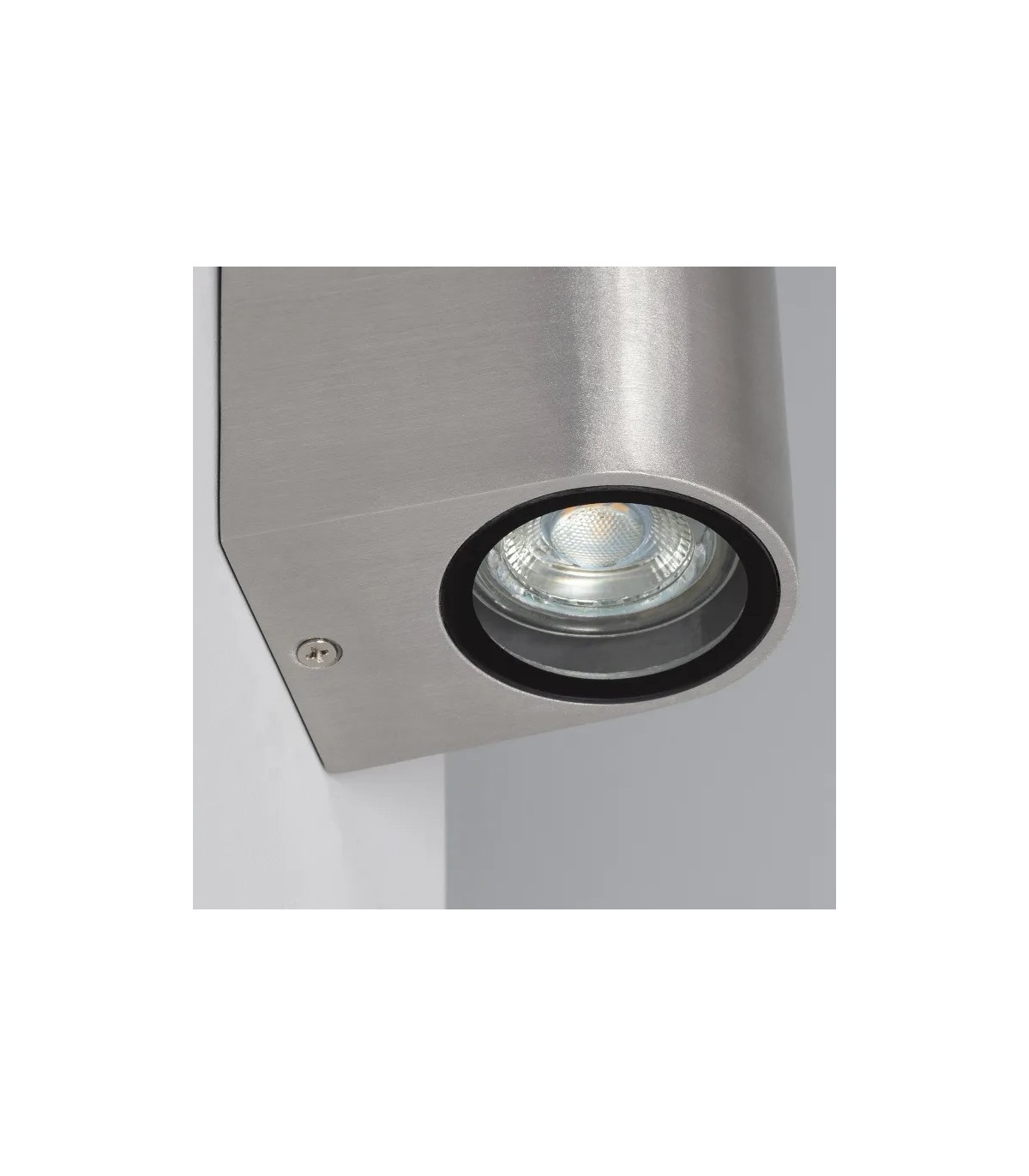 Aplique Pared Middle 1xGU10 Niquel IP44