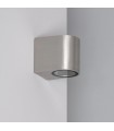 Aplique Pared Middle 1xGU10 Niquel IP44