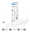 Base Múltiple Wifi o Bluetooth 4T + 2 USB A + 1 USB C (3x1.5mm) 1,5m Compatible Amazon Alexa/Google Home