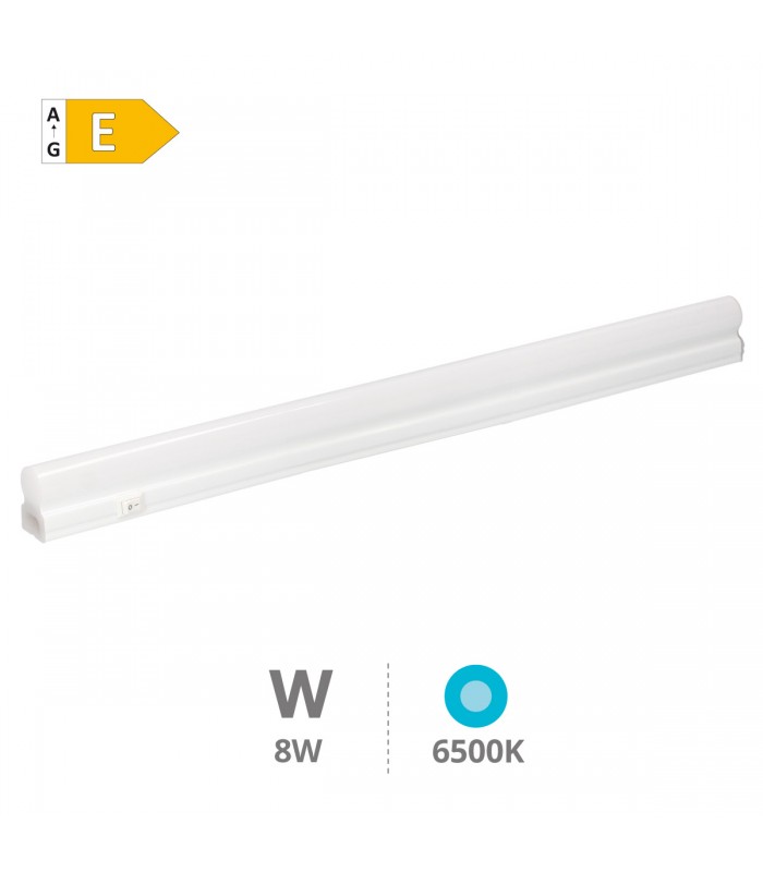 Regleta T5 Con Interruptor 8W 830Lm 570mm IP20
