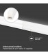Regleta T5 Con Interruptor 8W 830Lm 570mm IP20