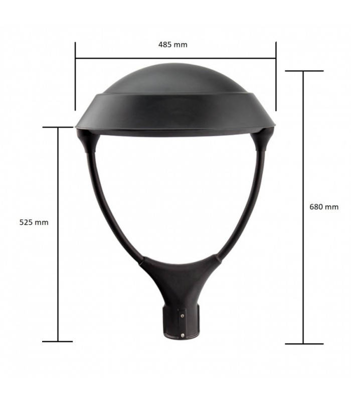 Farola Neweca Lumileds PHILIPS Xitanium 60W 9000Lm 100x68º IP65