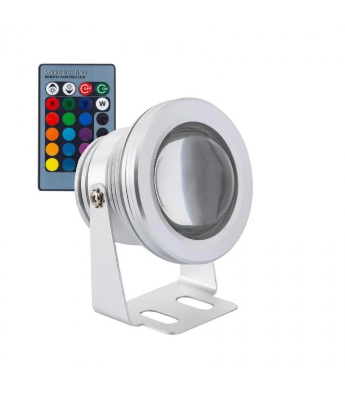 Foco Led 7W DC 12V 455Lm IP67 RGB