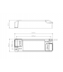 Driver LIFUD 42W OUT 25-42VDC 1050mA Regulable 0-10V