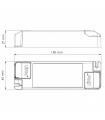 Driver LIFUD 30W OUT 20-42VDC 750mA Regulable Dali/Push