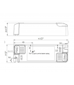 Driver LIFUD 31W OUT 25-42VDC 750mA Free Flicker