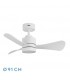 Ventilador de Techo ZEPELIN DC Blanco 18W 1900Lm 3 Aspas Blanco CCT