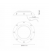 Foco Piscina Superficie 12VDC 18W 1700Lm IP68 RGBW
