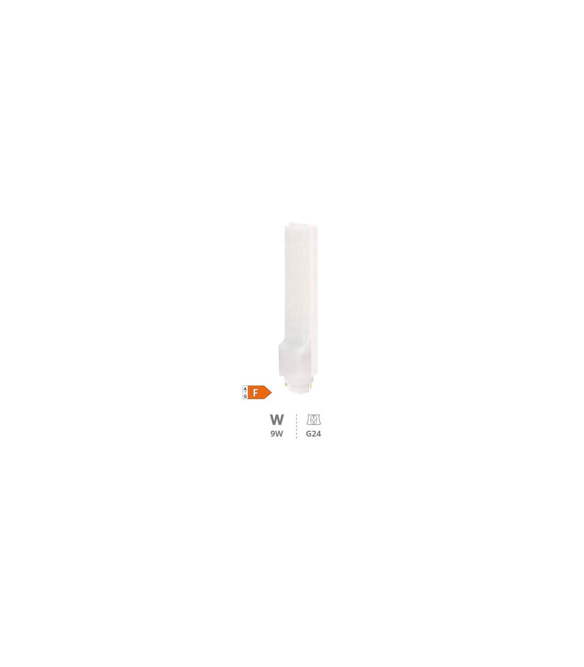 Bombilla LED PL 9W 850Lm G24