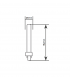 Bombilla LED PL 9W 850Lm G24